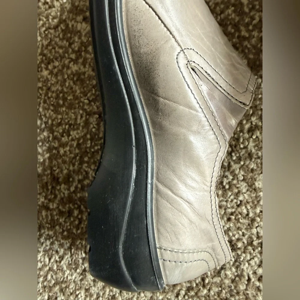 New Romika Gray Slip-On Clog Shoes 37 Grey Cassie 6.5-7 - Picture 6 of 6